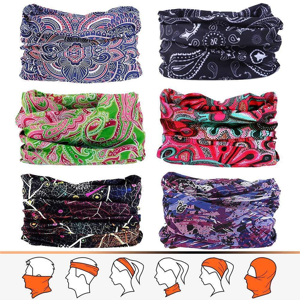 7230 Headwear, Bandana, Neck Gaiter Head Wrap Headband Balaclava Magic
